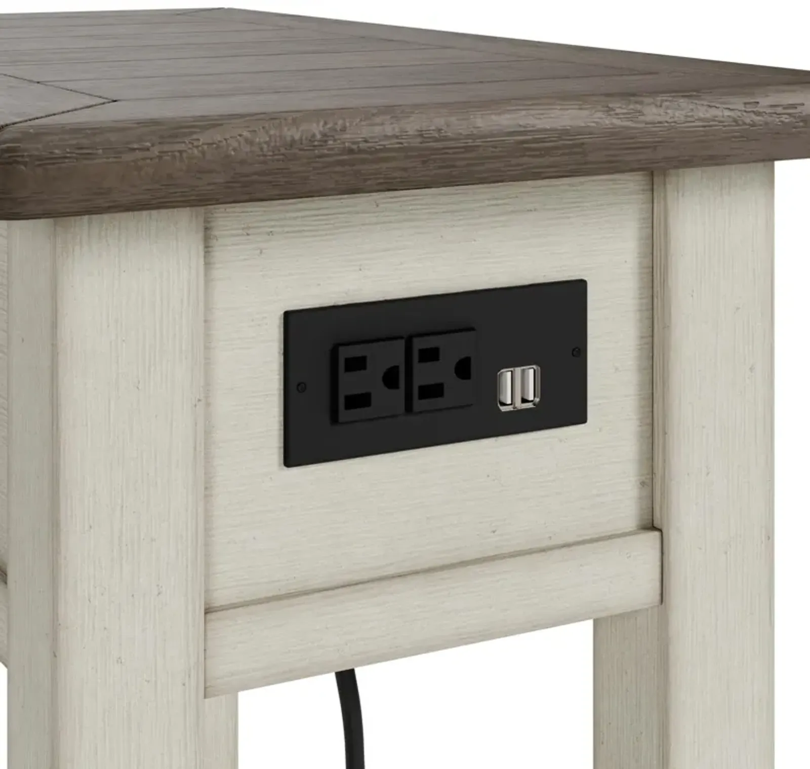 Ashley Bolanburg Two-Tone End Table