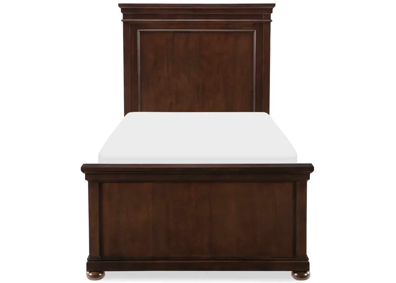 CANTERBURY CHERRY PANEL HEADBOARD TWIN CHERRY FINISH