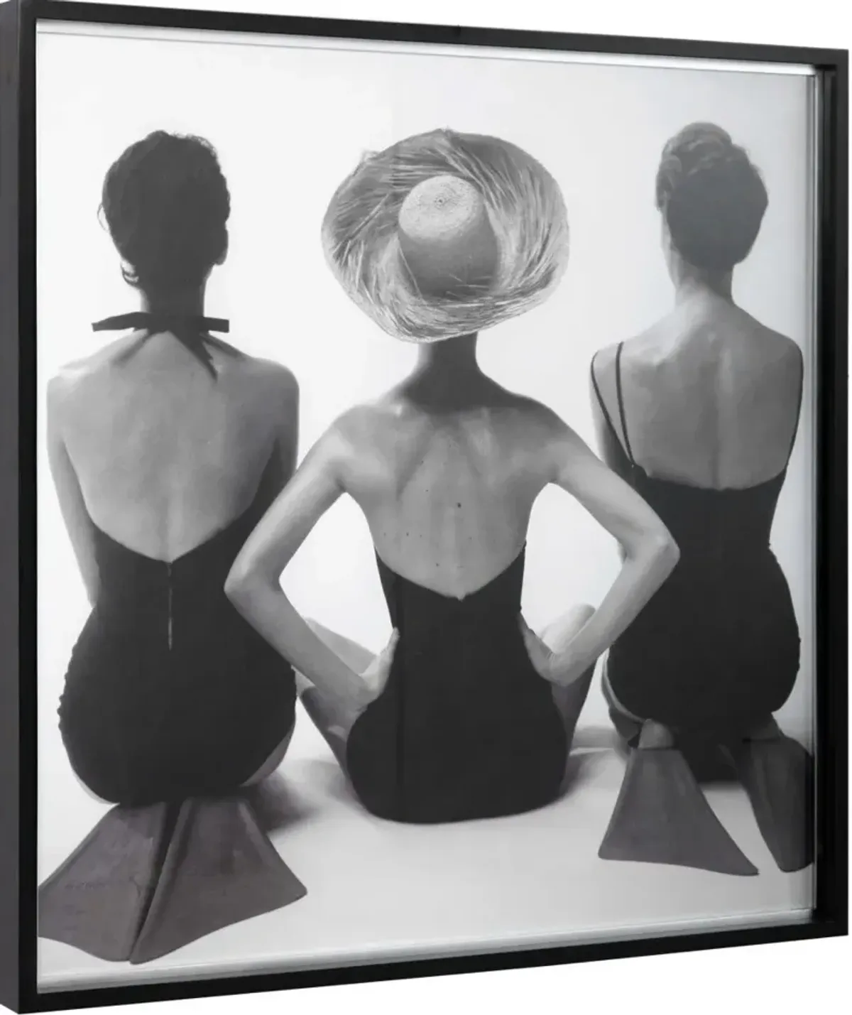 Uttermost Ladies Swimwear 1959 Black/White Fashion Print Wall Art