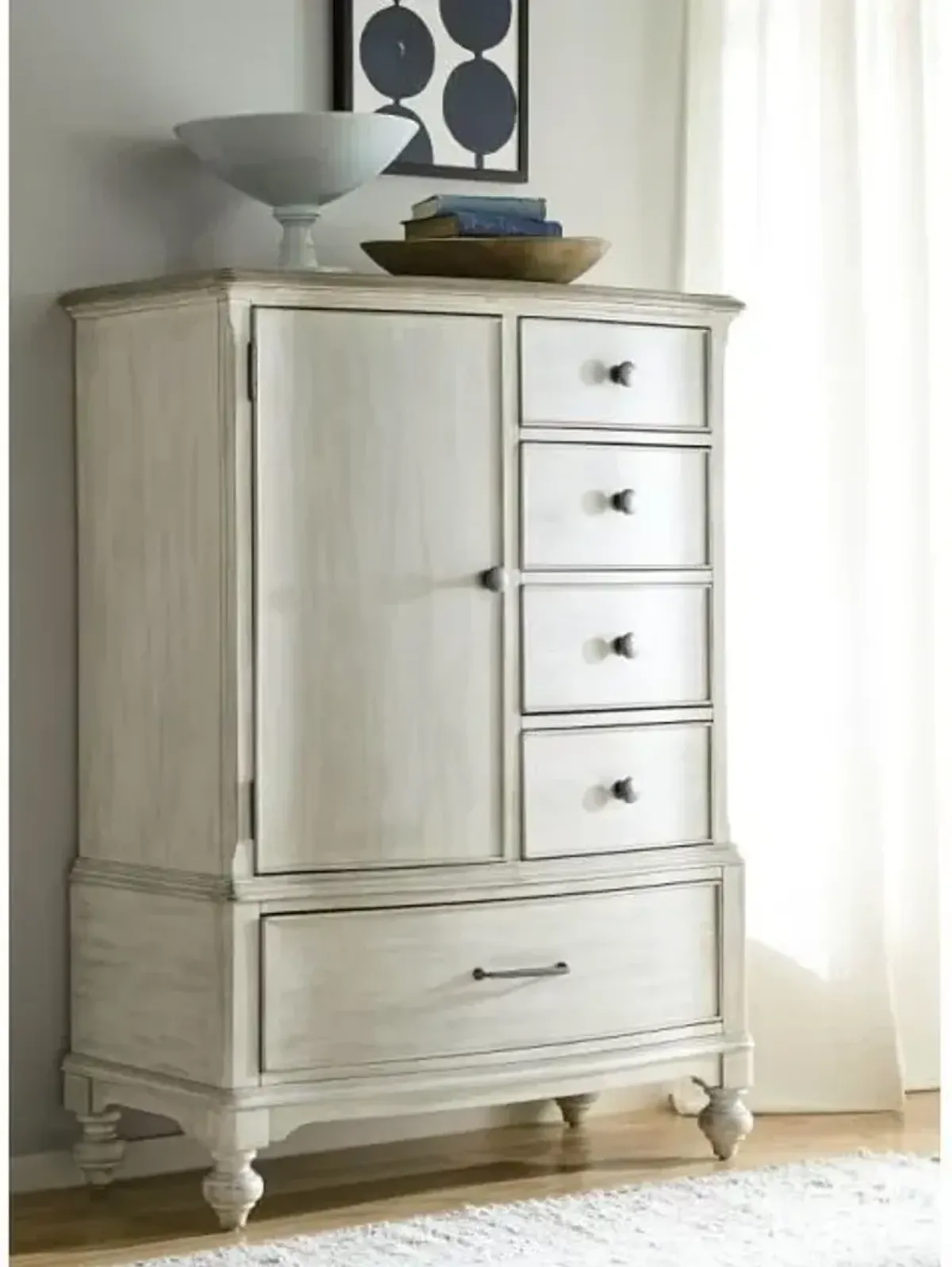 American Drew Litchfield Sun Washed Calvin Door Chest