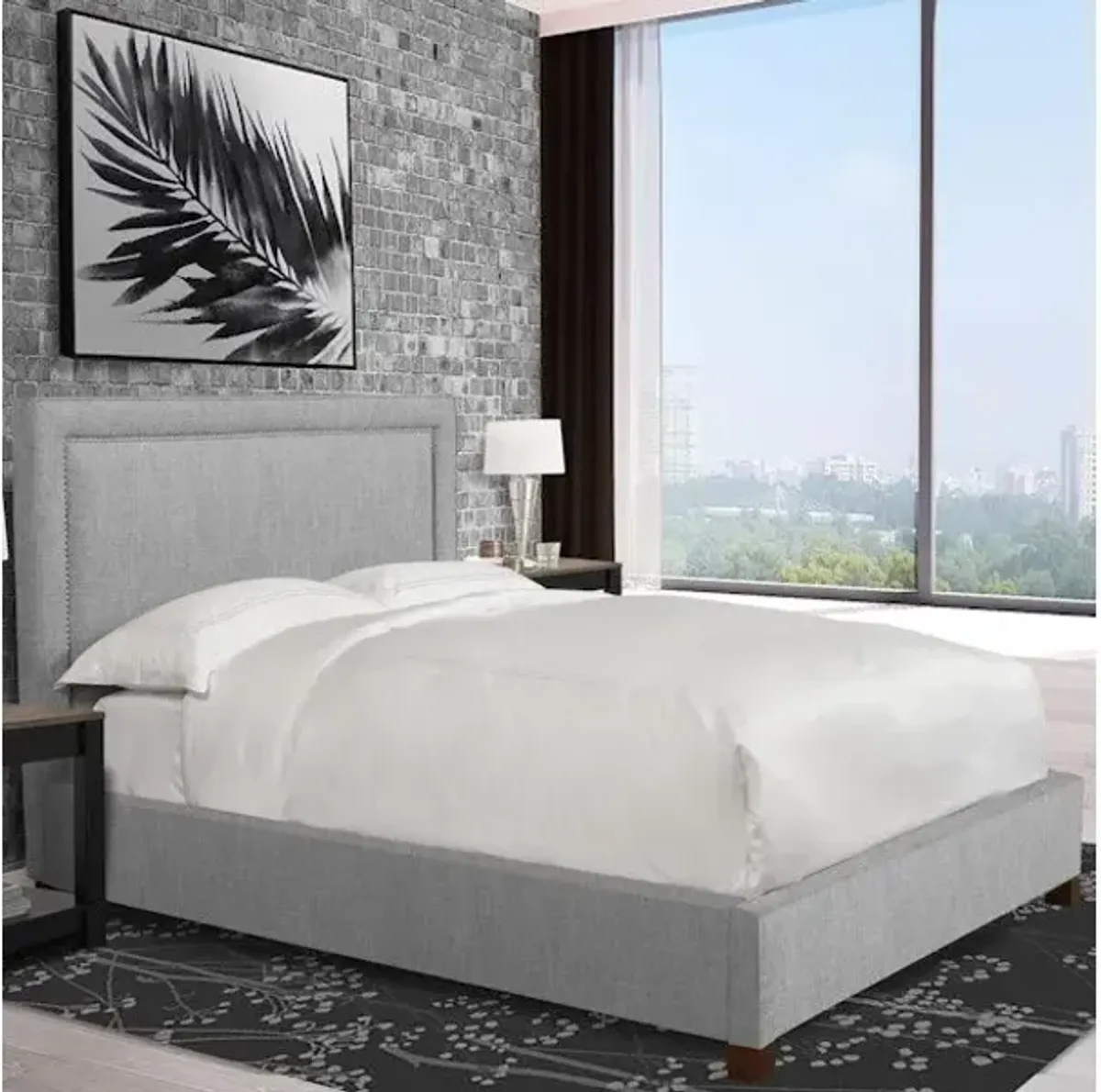 Parker House Cody Mineral Grey King Headboard