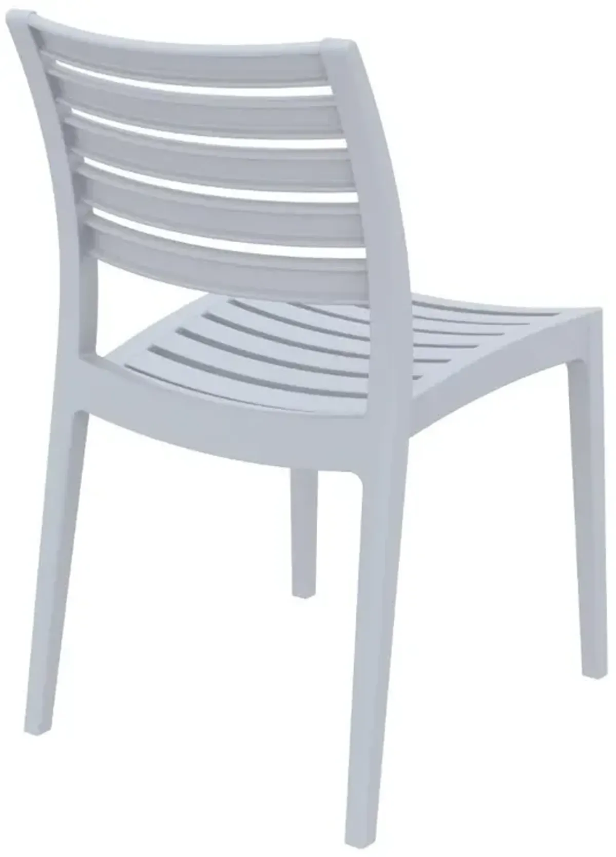 Compamia Ares Outdoor Dining Chair Silver Gray