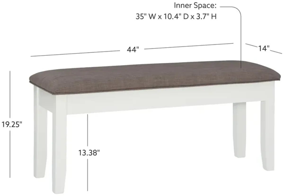 Powell Jane Storage Bench