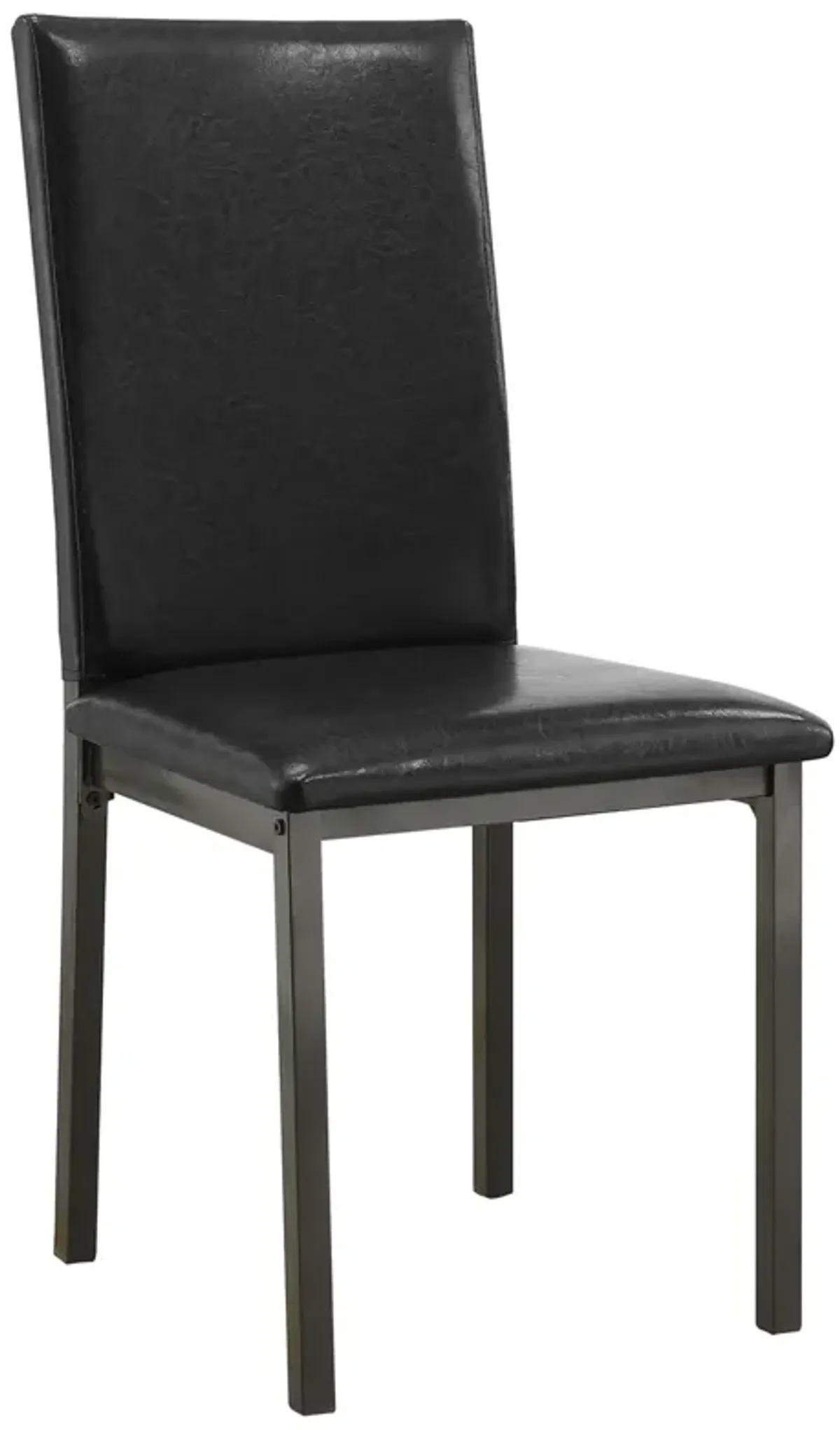 Coaster Garza Upholstered Dining Side Chair Black