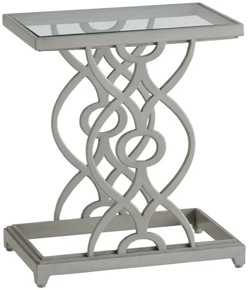 ACCENT TABLE SILVER SANDS