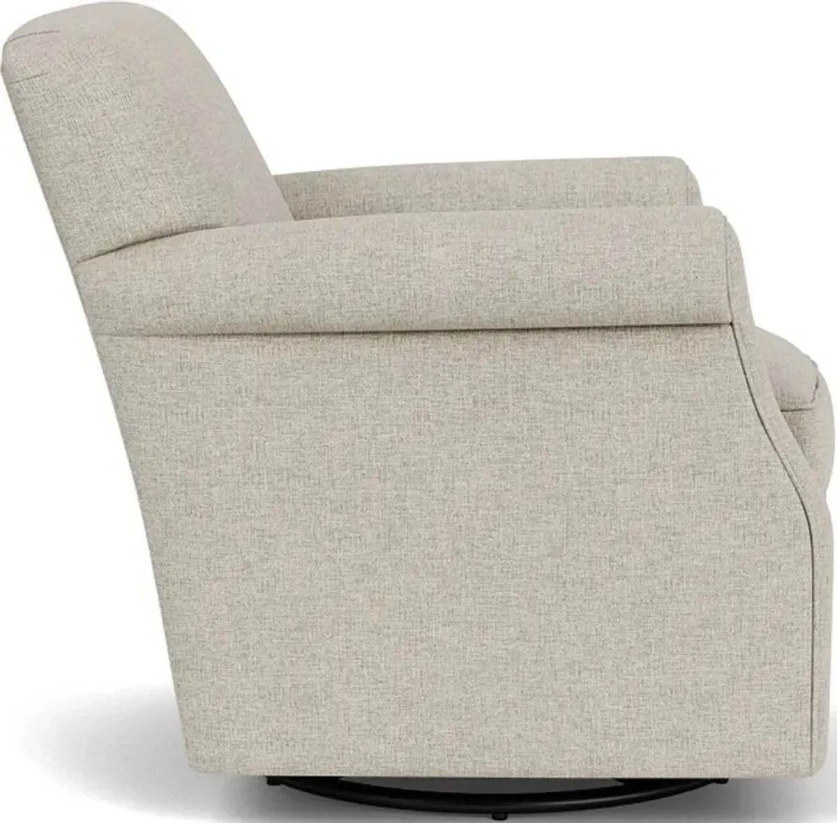 Flexsteel South Haven Silver Driftwood Swivel Chair