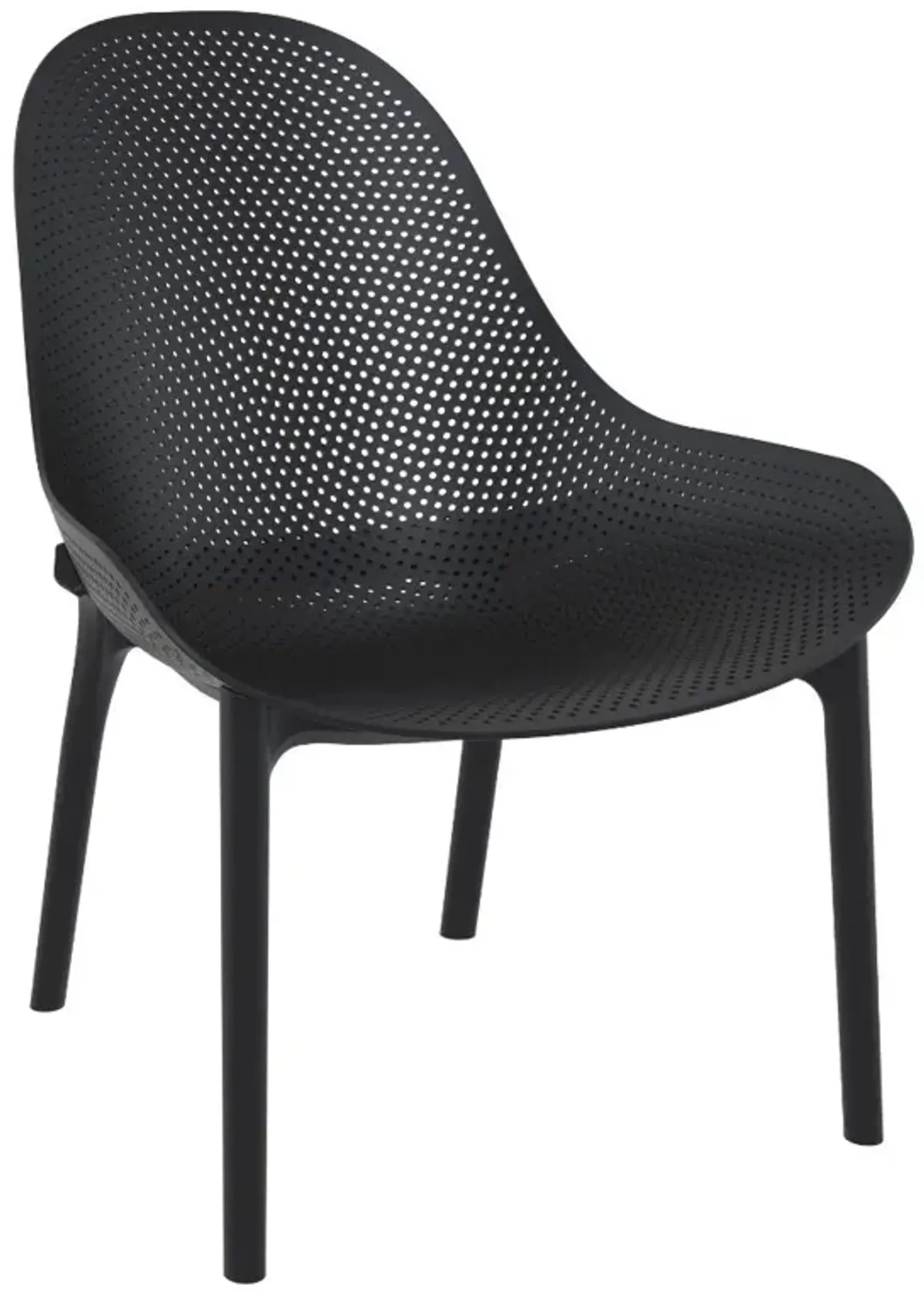 Compamia Sky Lounge Patio Chair Black