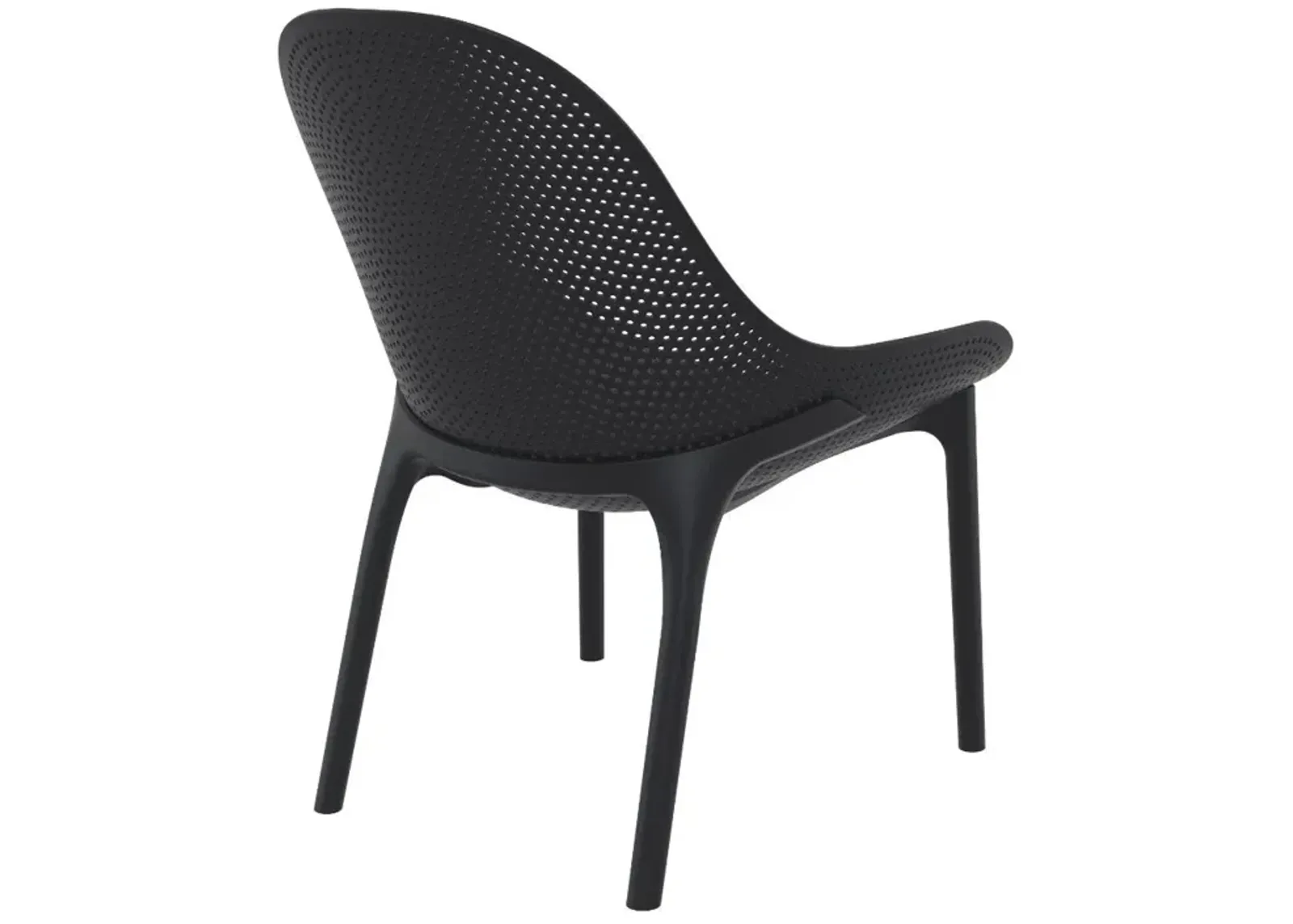 Compamia Sky Lounge Patio Chair Black