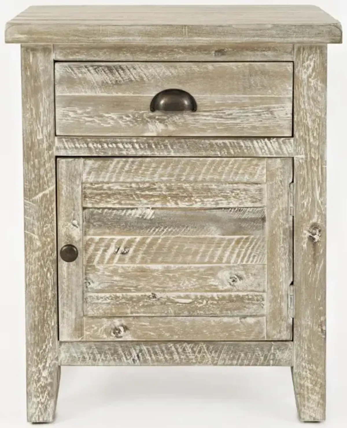 Jofran Artisan's Craft Accent Table Washed Grey