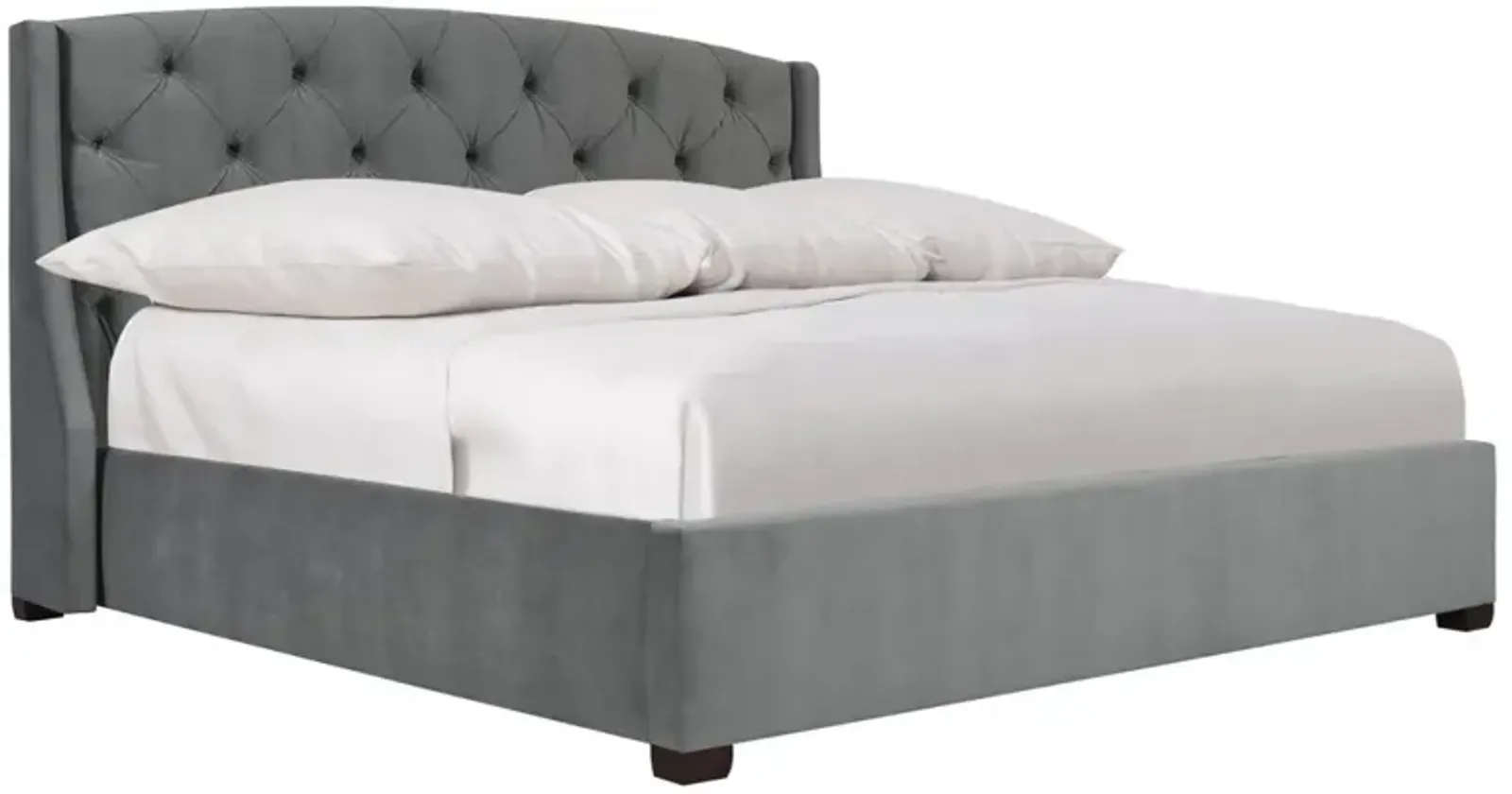 Bernhardt Jordan Fabric Shelter Extended Queen Bed