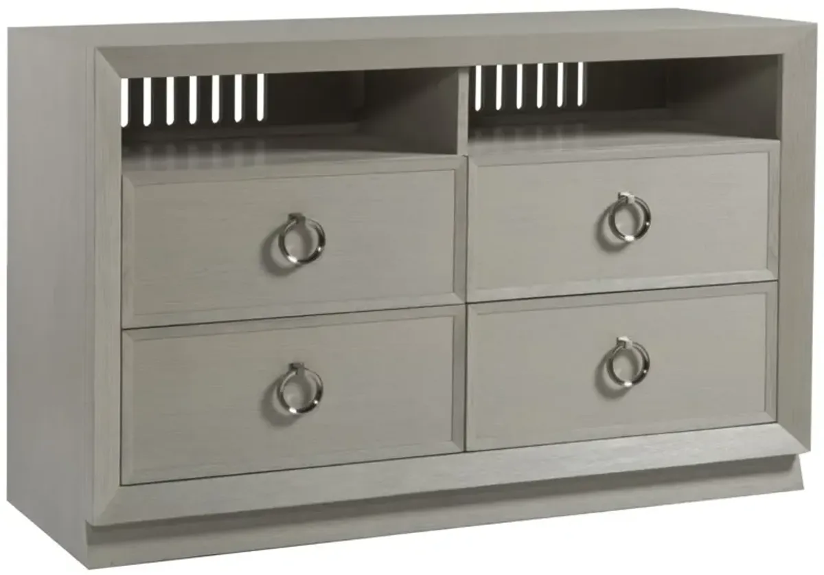 Artistica Home by Lexington Signature Designs Zeitgeist White Media Entertainment TV Stand