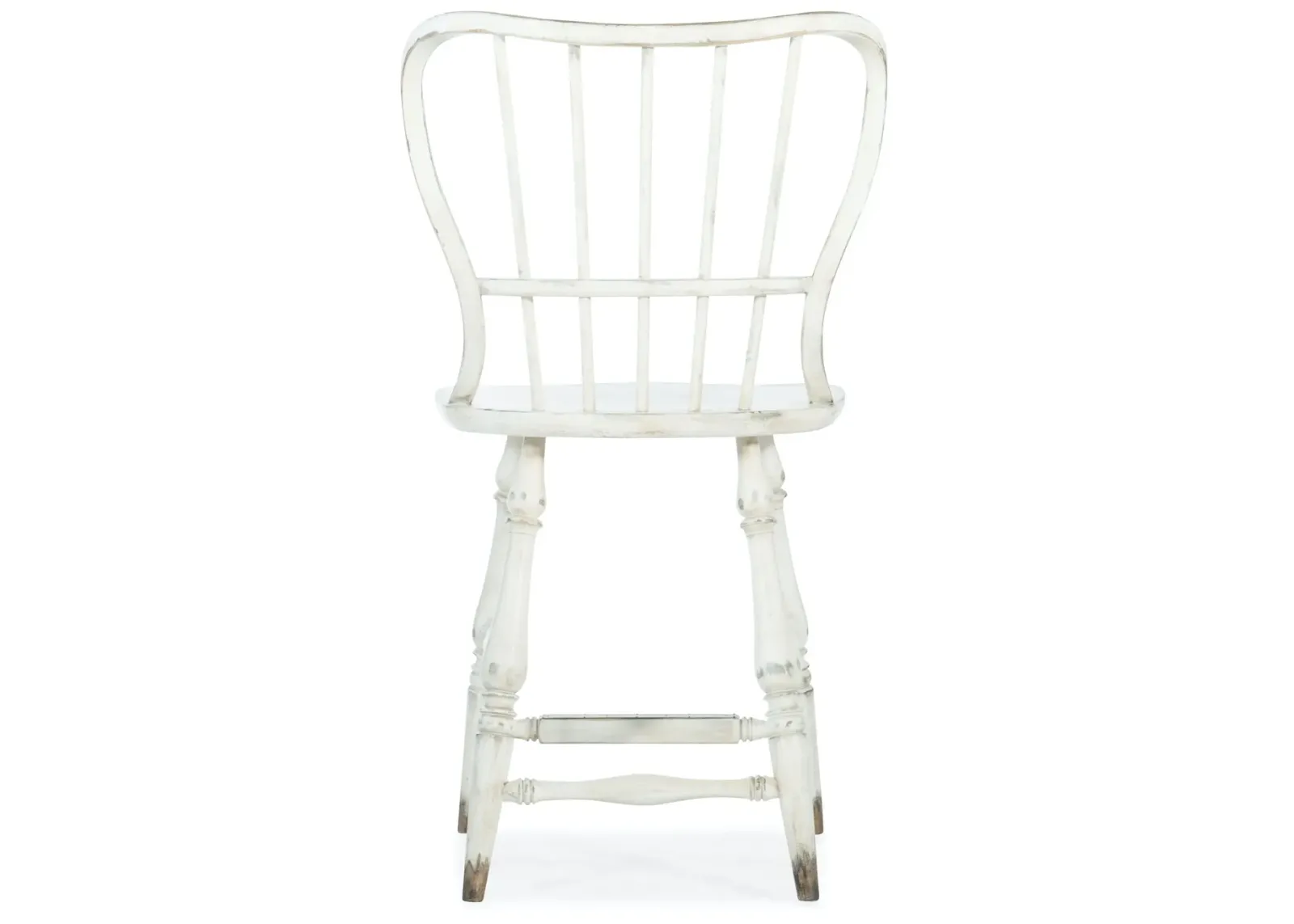 Hooker Furniture Ciao Bella Spindle Back Counter Stool White