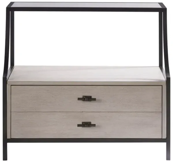 Universal Midtown Flannel Night Stand