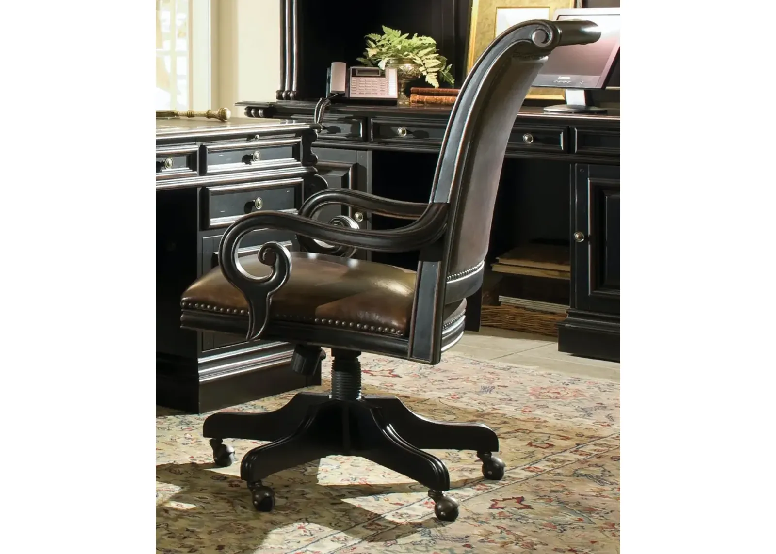 Hooker Furniture Telluride Tilt Swivel Chair