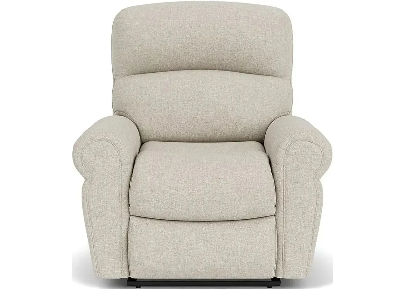 Flexsteel Langston White Vanilla Manual Recliner