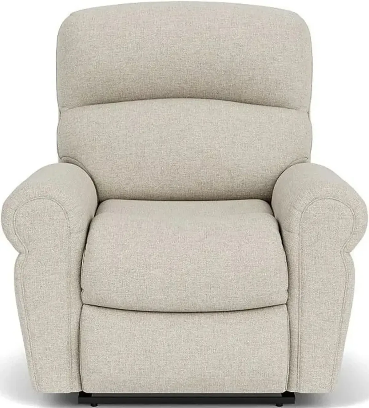 Flexsteel Langston White Vanilla Manual Recliner