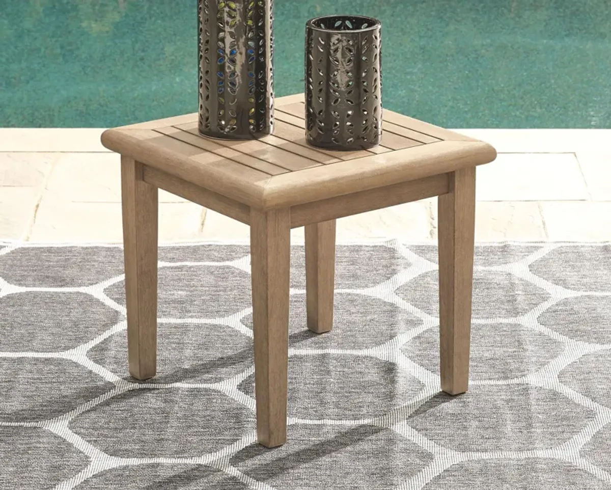 Ashley Gerianne End Table Grayish Brown Signature Design