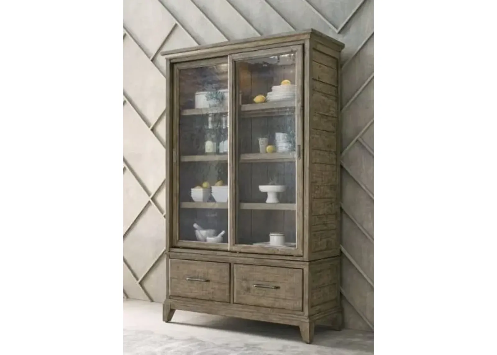 Kincaid Darby Display Cabinet Package