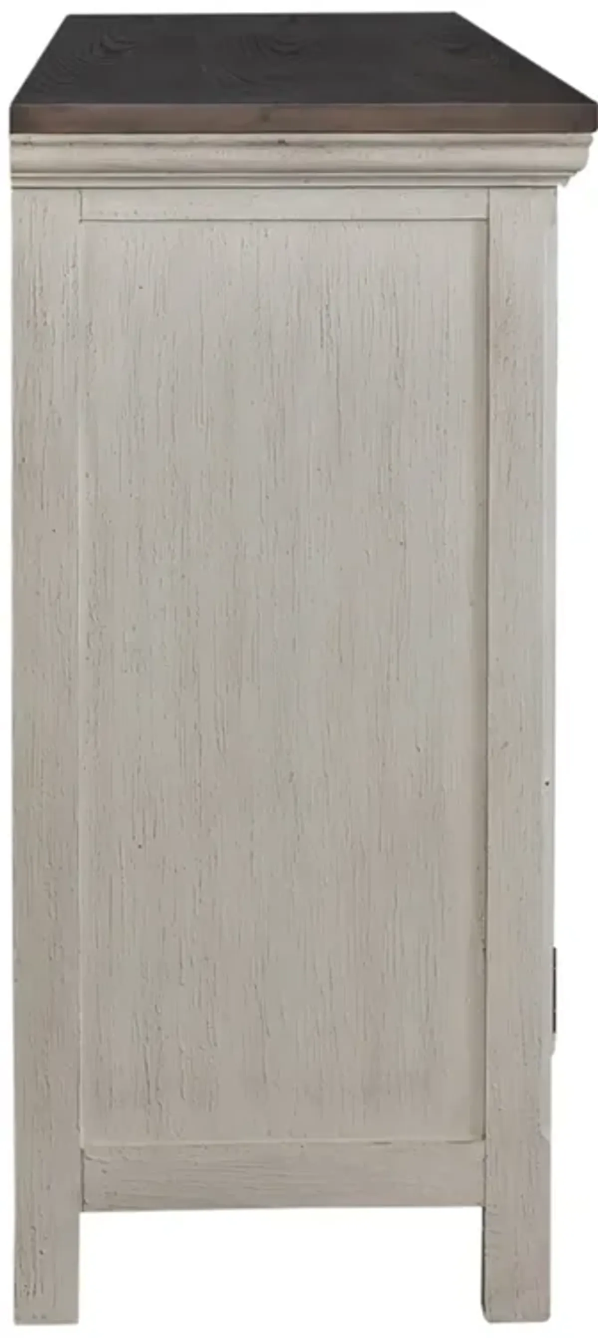 Liberty Furniture Westridge Antique White/Wire Brushed Gray Accent Cabinet