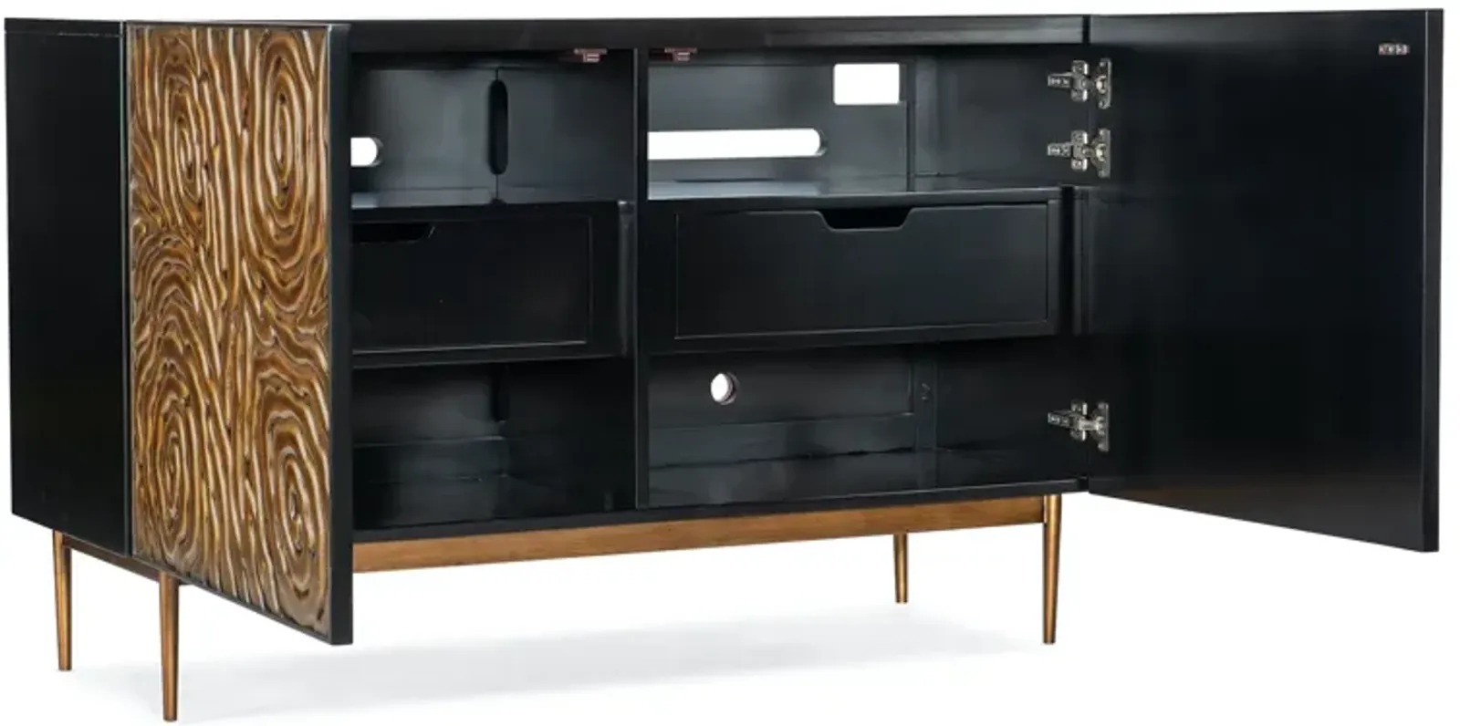 Hooker Furniture Melange Fingerprints 2-Door Sideboard Credenza