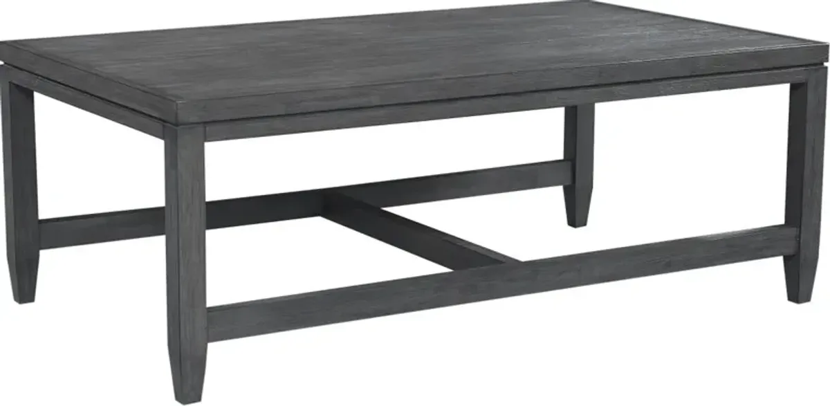 Aspenhome Preston 3-Piece Urbane Grey Nesting Coffee Table