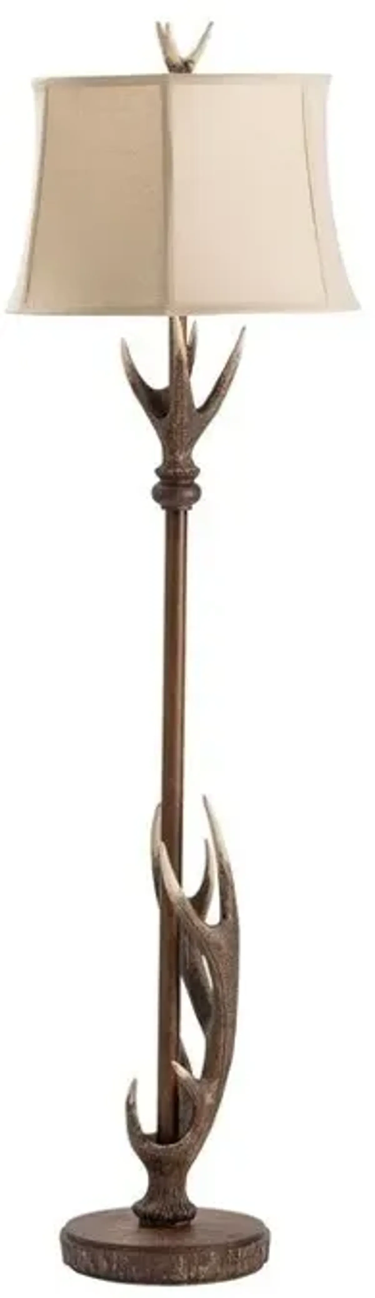 Crestview Montana Antler Floor Lamp