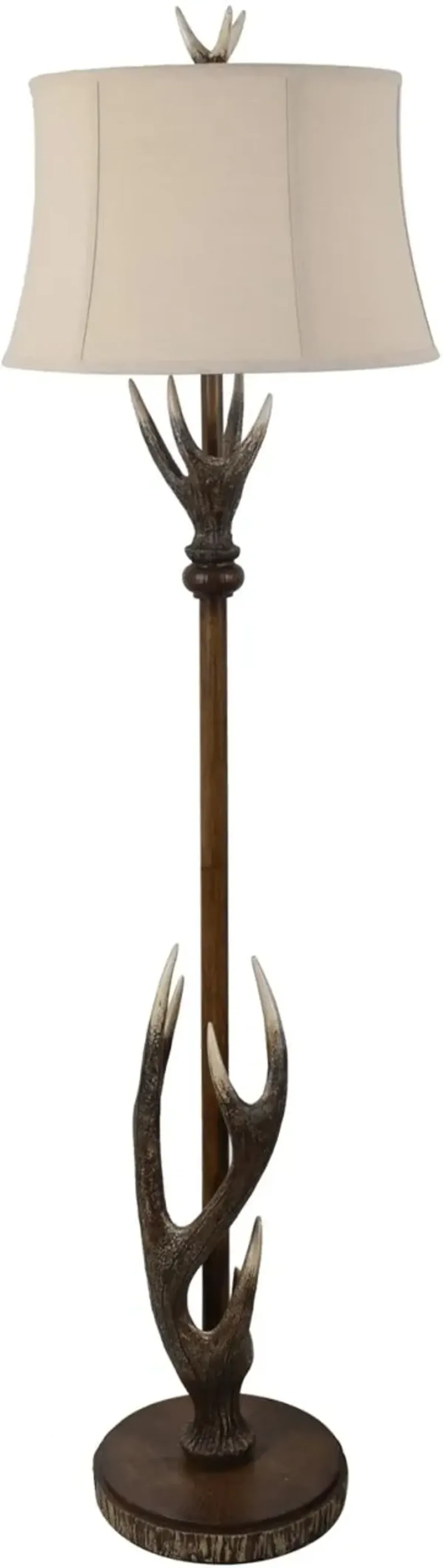 Crestview Montana Antler Floor Lamp