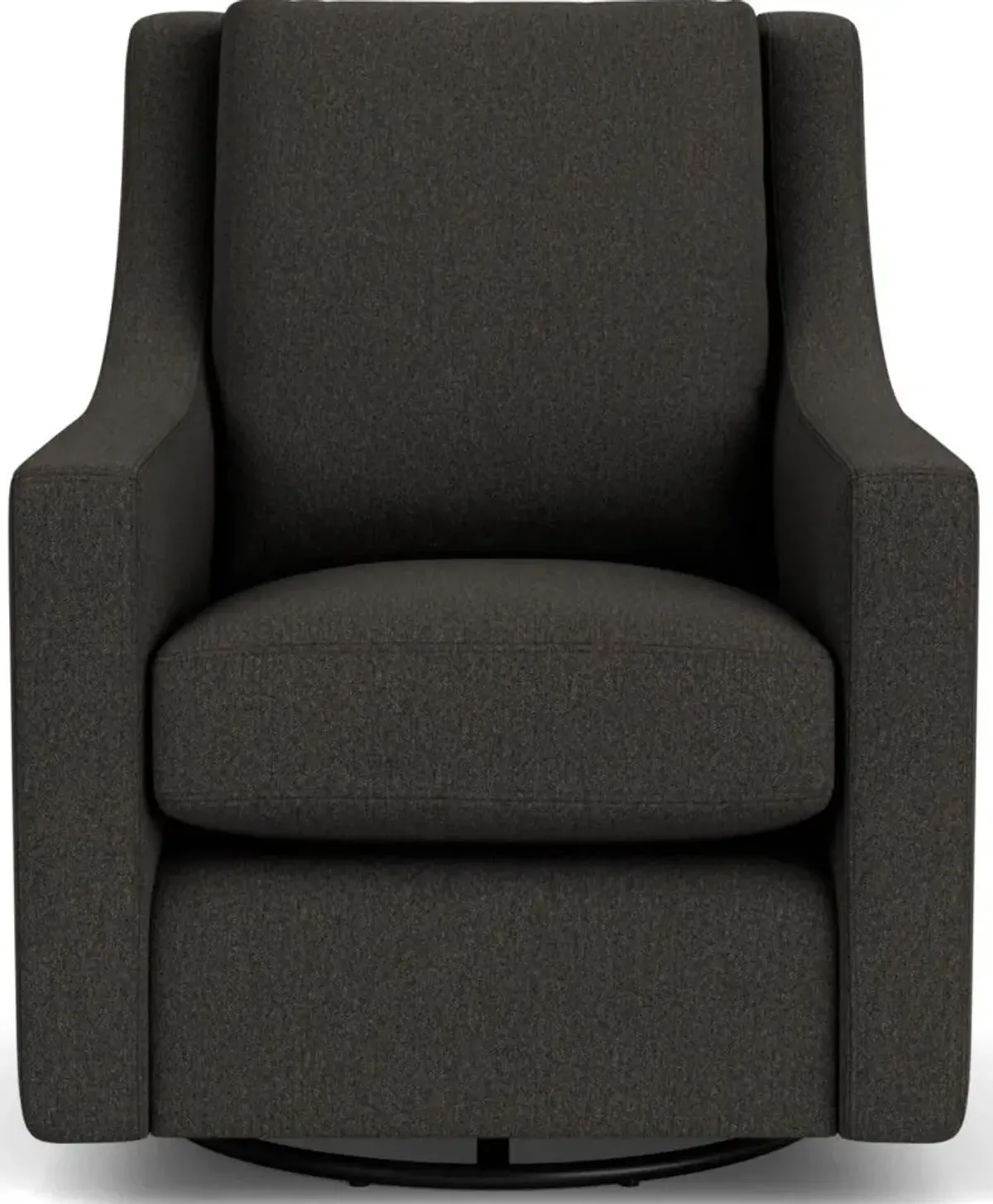 Flexsteel South Haven Gray Pewter Swivel Chair