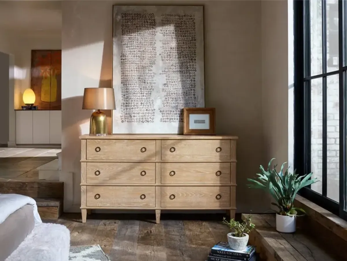 MODERN FARMHOUSE RUSTIC NATURAL OAK DRESSER