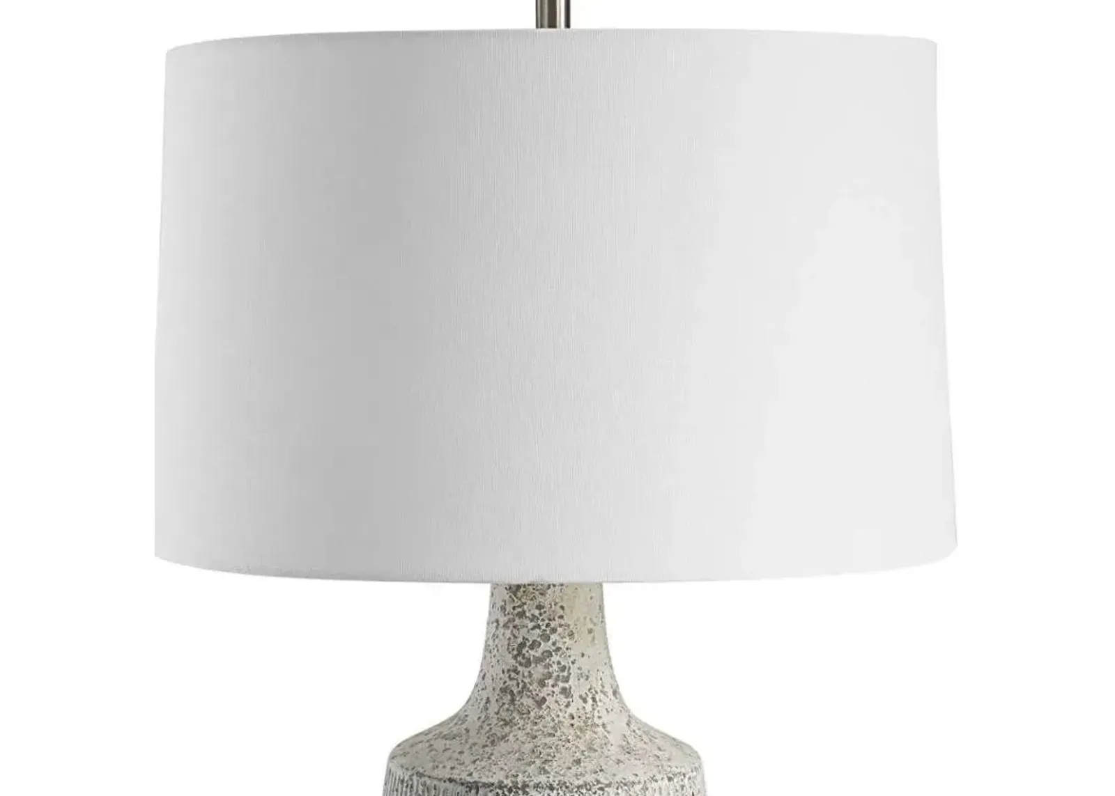 Uttermost Scouts Gray/Off-White/White Table Lamp