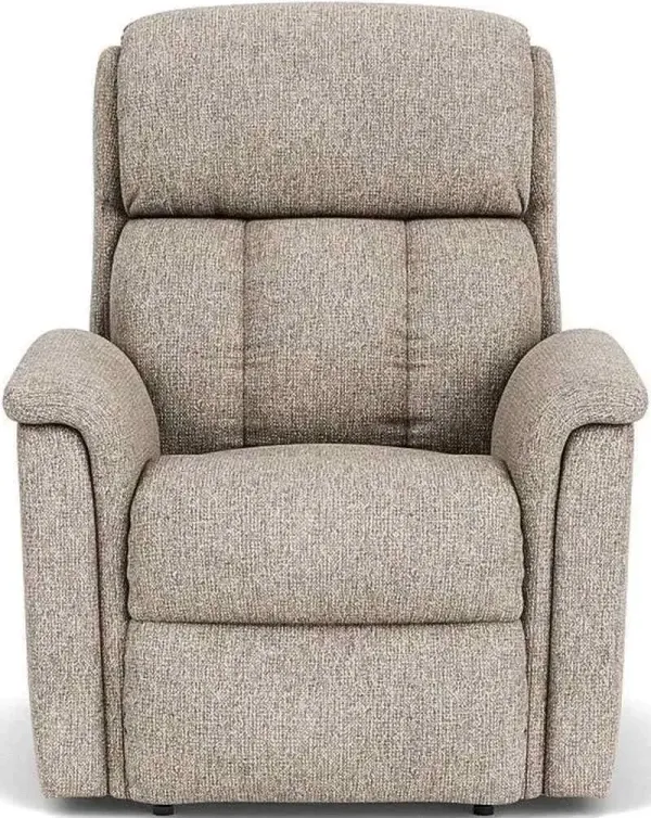 Flexsteel Luna Silver Overcast Rocking Manual Recliner