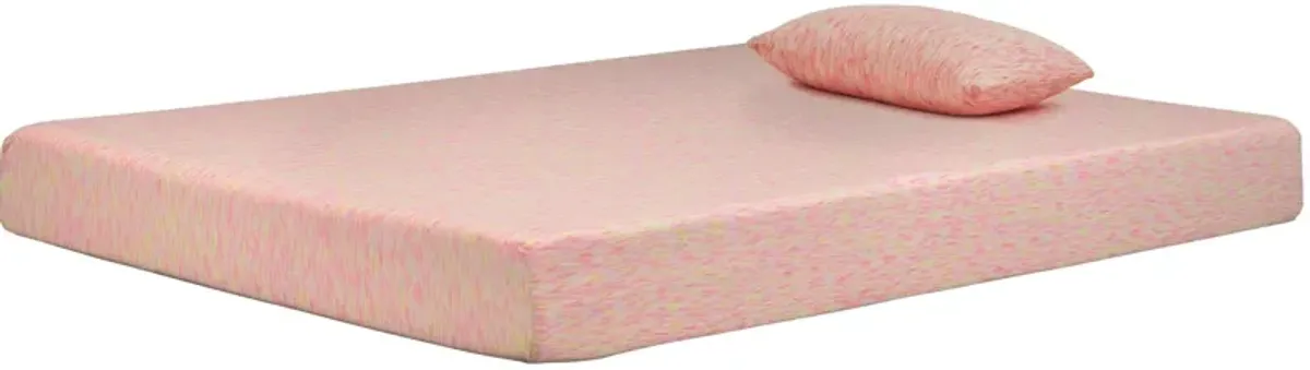 Ashley Kids/Teens Pink Full Sierra Sleep Mattress & Pillow