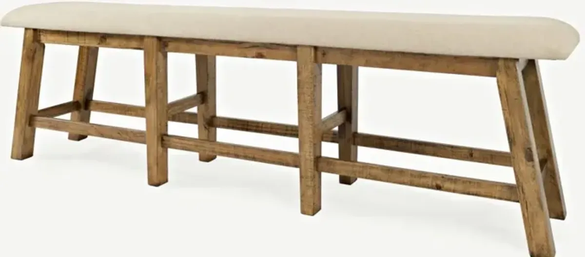 Jofran Telluride Counter Bench Gold