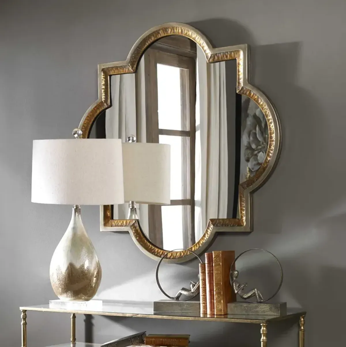 Uttermost Lourosa Gold Mirror