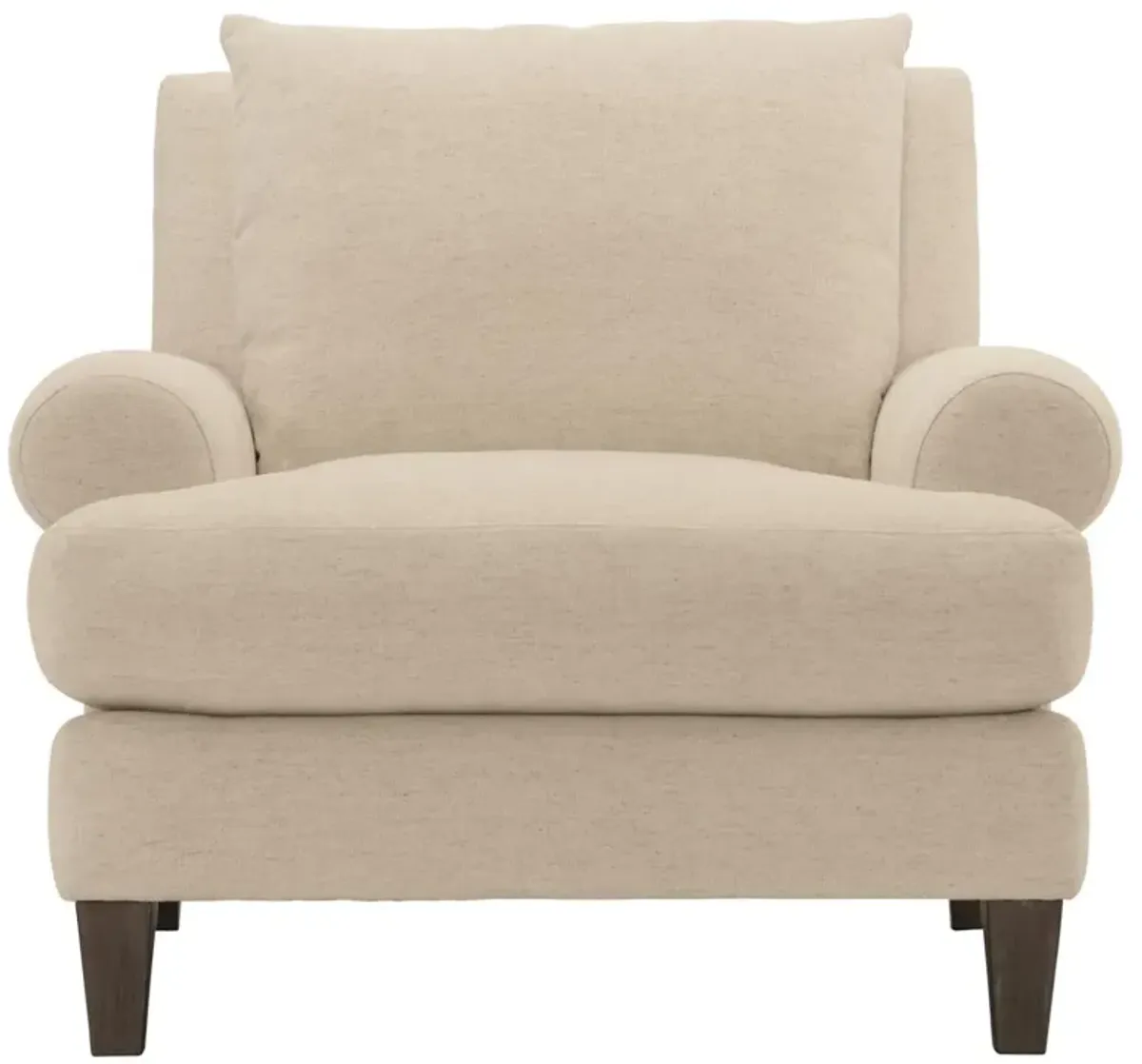 Bernhardt Isabella Fabric Chair Without Pillows