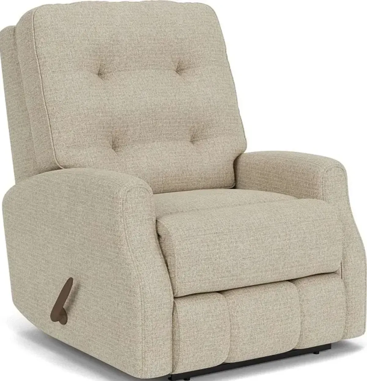 Flexsteel Devon Brown Truffle Manual Recliner