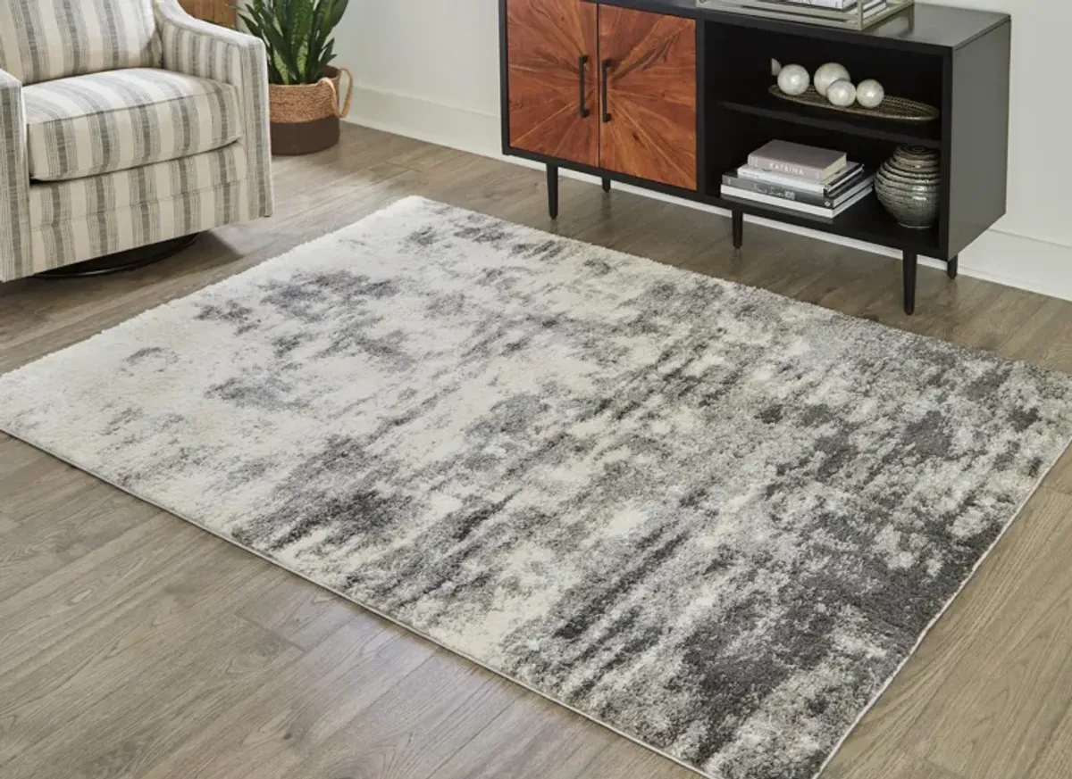 GERDIE LARGE RUG CREAM/GRAY SIGNATURE DESIGN