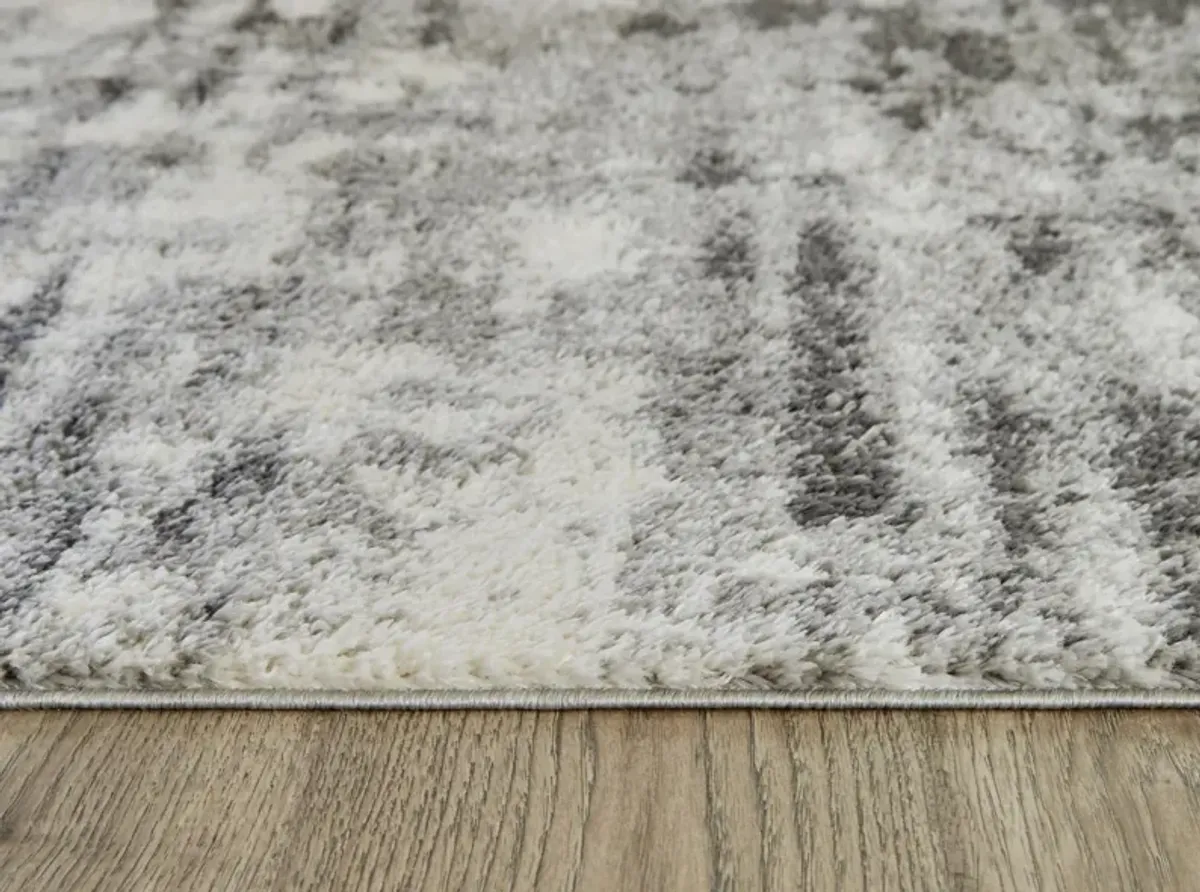 GERDIE LARGE RUG CREAM/GRAY SIGNATURE DESIGN