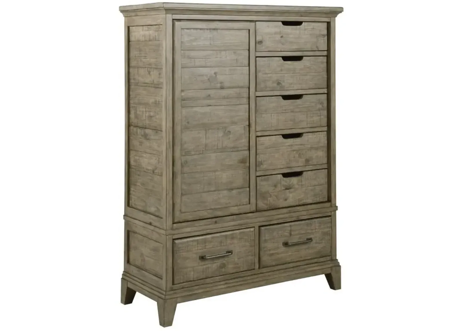 Kincaid Wheeler Door Plank Road Chest Armoire