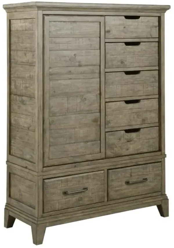 Kincaid Wheeler Door Plank Road Chest Armoire
