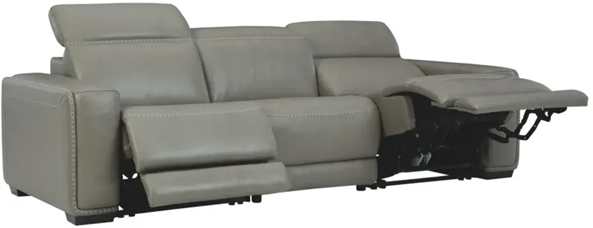 Ashley Correze 3-Piece Power Reclining Sectional Gray