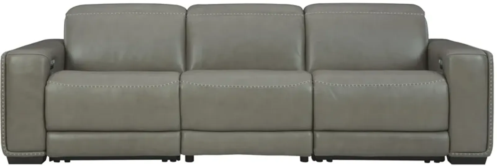 Ashley Correze 3-Piece Power Reclining Sectional Gray