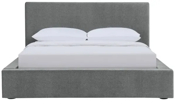 Coaster Gregory Upholstered Queen Panel Bed Graphite