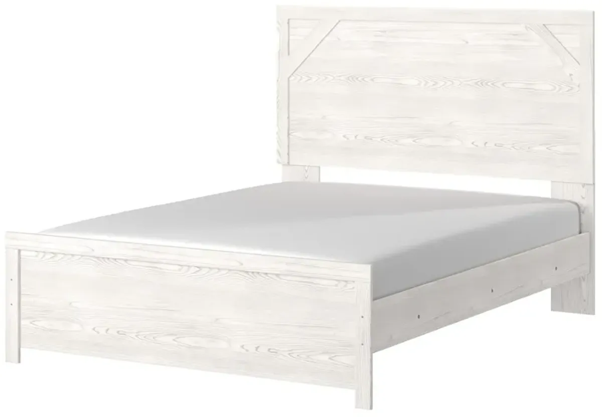 Ashley Gerridan White Queen Panel Bed