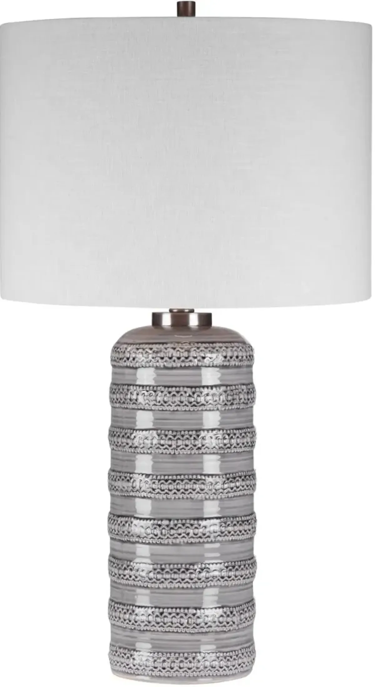 Uttermost Alenon Gray Table Lamp