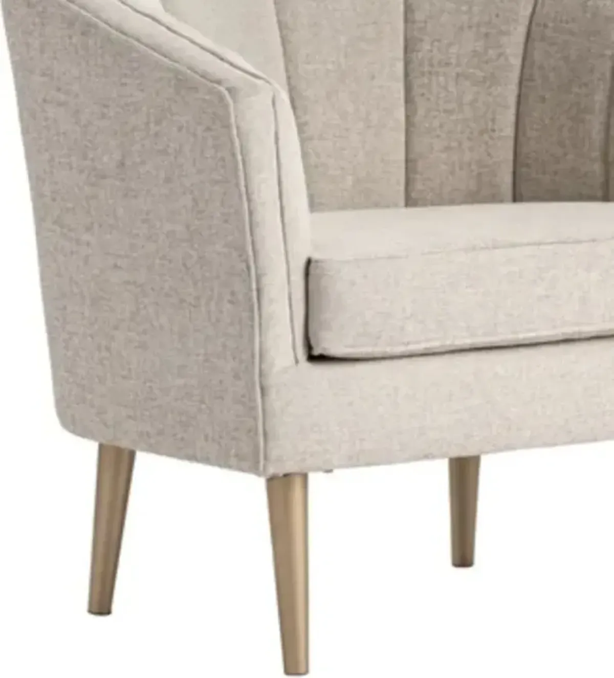 Crestview Sutton Beige/Light Brown Chair