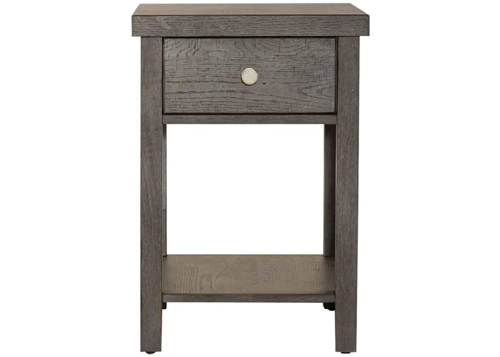 Modern Farmhouse Dusty Charcoal Side Table