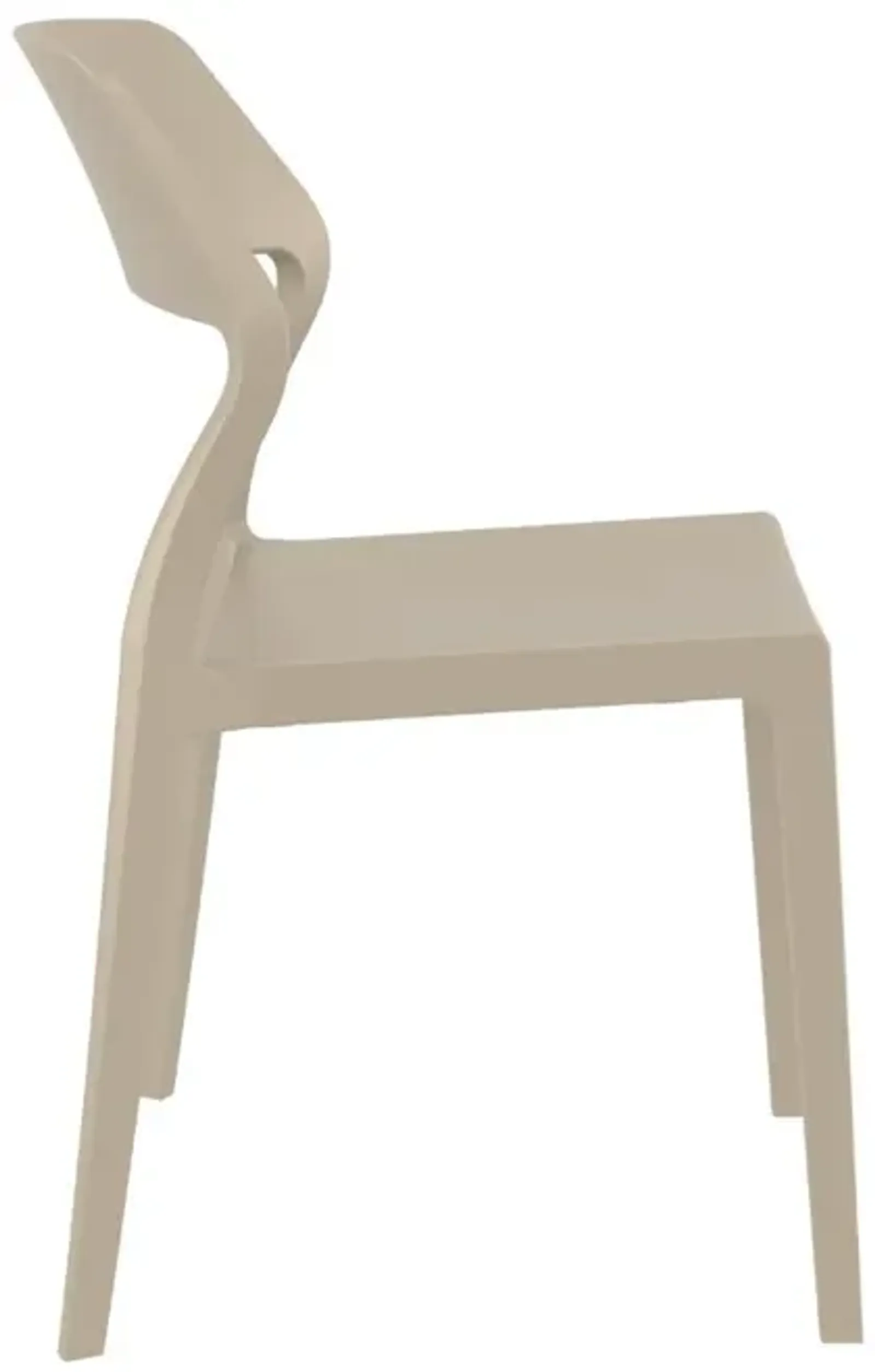 Compamia Snow Dining Chair Taupe