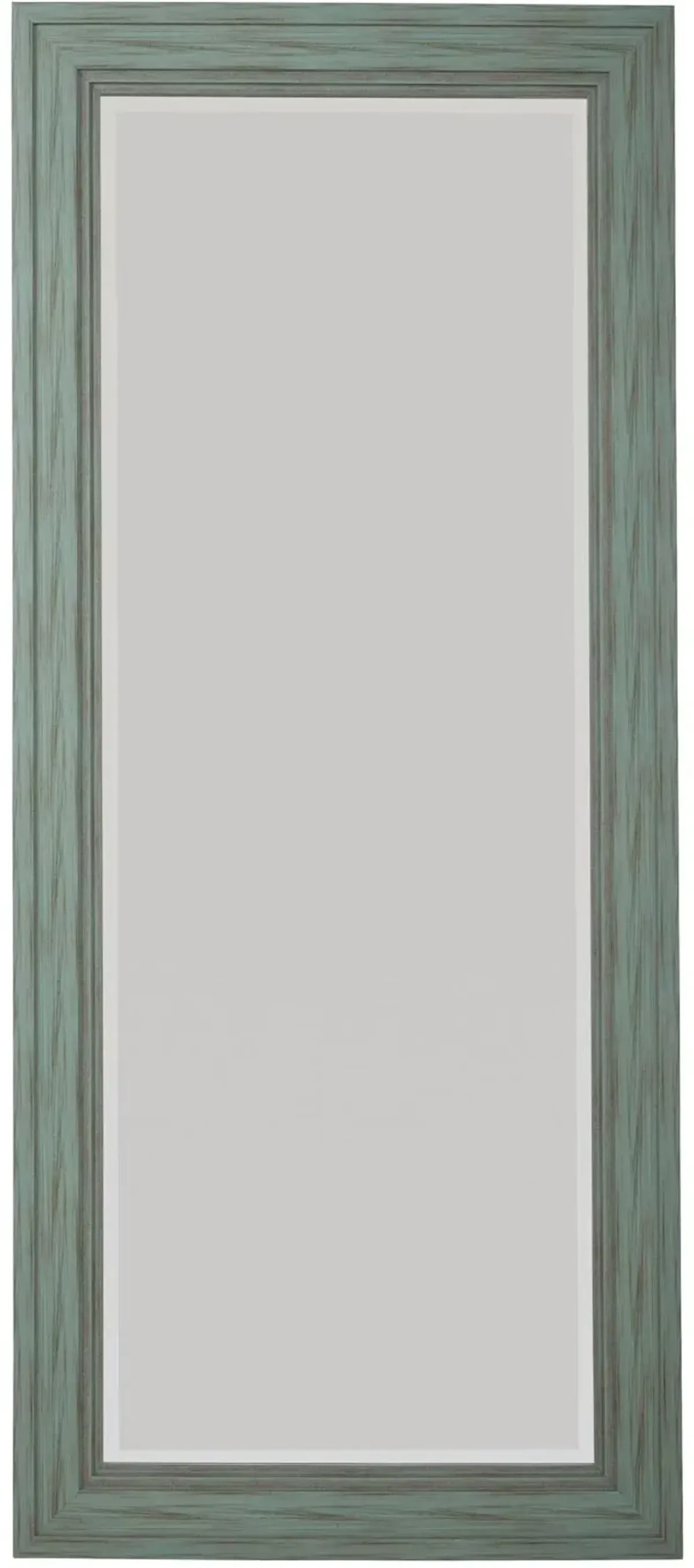 Ashley Jacee Floor Mirror Antique Teal Signature Design