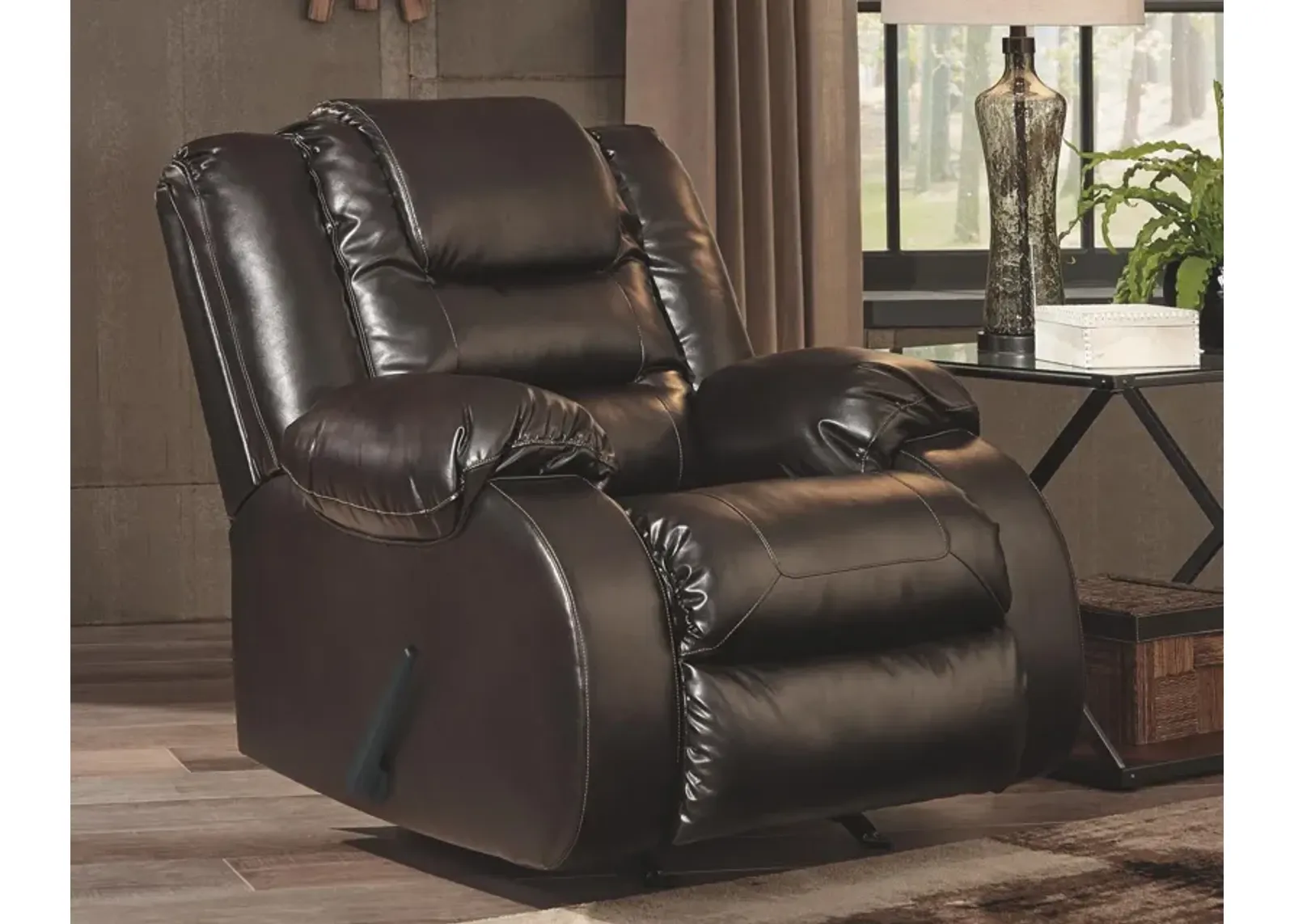 Vacherie Chocolate Rocker Recliner